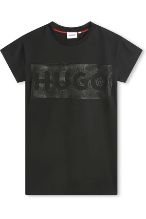 HUGO BOSS Stud-embellished cotton T-shirt