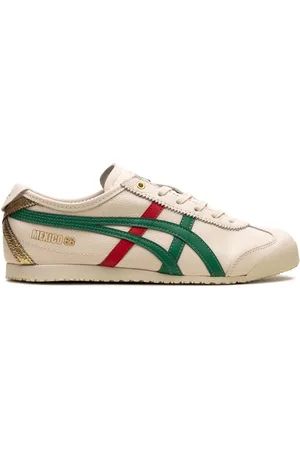 Onitsuka Tiger Mexico 66 "Birch Kale/Red/Gold" sneakers