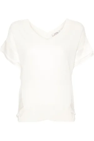 Dorothee Schumacher V-neck knitted top