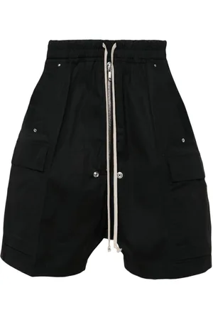 Rick Owens Drop-crotch bermuda shorts