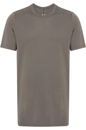 Rick Owens Panelled cotton T-shirt