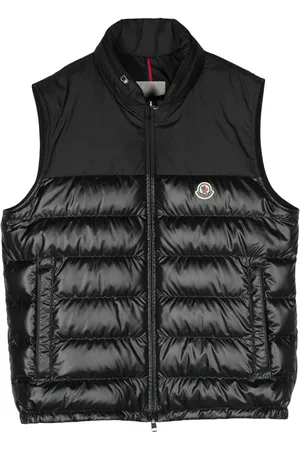 Moncler Logo-patch down-feather gilet