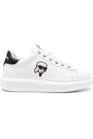 Karl Lagerfeld K/Ikonik leather trainers