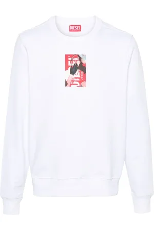 Diesel S-Ginn-N1 cotton sweatshirt