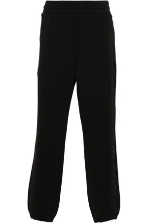 Moncler Logo-embroidered cotton track pants