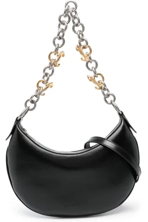 OFF-WHITE Hemisphere leather shoulder bag