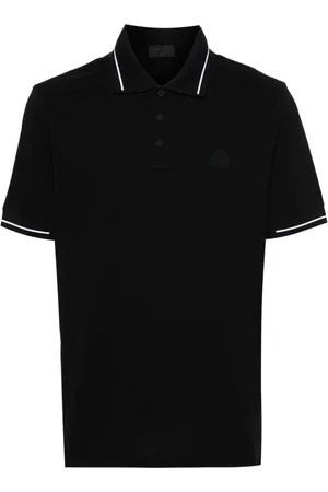 Moncler Logo-appliqué polo shirt