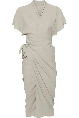 Rick Owens V-neck wrap dress