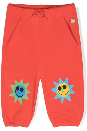 Stella McCartney Sun cotton track pants