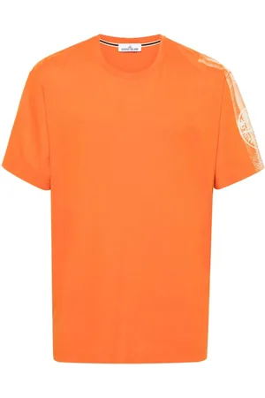 Stone Island Logo-print cotton T-shirt