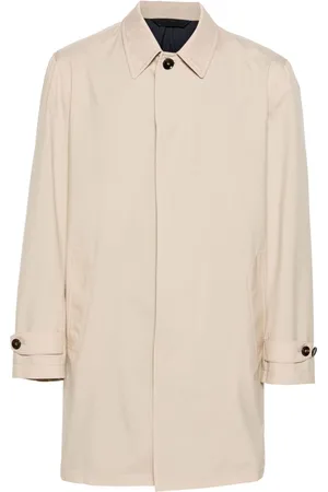 BRIONI Single-breasted mid-length parka