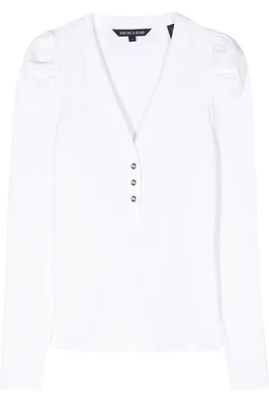 VERONICA BEARD Long puff sleeves top