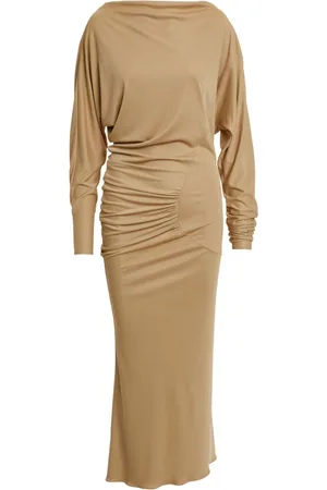 Khaite The Oron ruched maxi dress