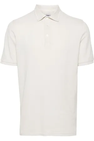 FEDELI Piqué cotton polo shirt