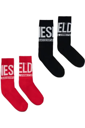 Diesel Skm-Zraybipack cotton socks (set of two)