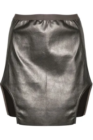 Rick Owens Diana leather miniskirt