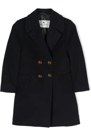 Etro Double-breasted virgin-wool coat