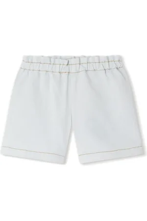 BONPOINT Milly Cherry-embroidered shorts