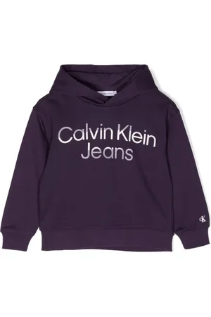 Calvin Klein Hero logo-print cotton-terry hoodie