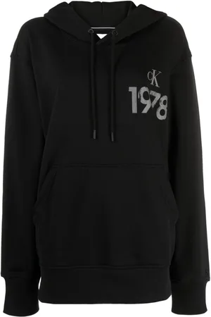 Calvin Klein Logo-print cotton hoodie