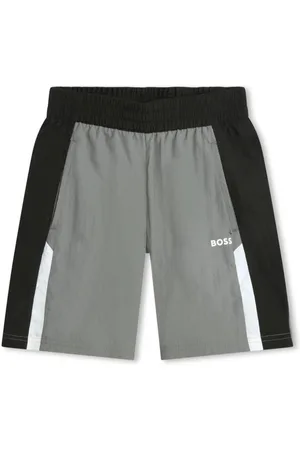HUGO BOSS Logo-print track shorts