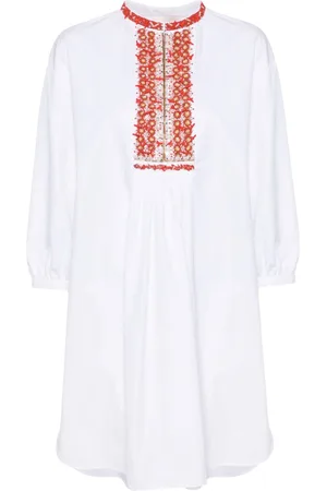 VALENTINO GARAVANI Bead-embellished minidress