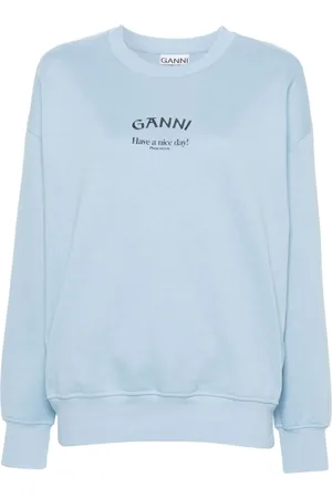 Ganni Isoli organic-cotton sweatshirt