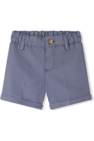 BONPOINT Corentin straight-leg cotton shorts