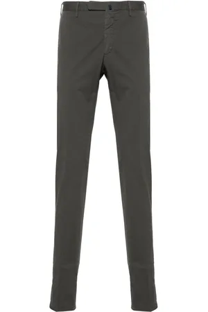 Incotex Tapered-leg cotton trousers
