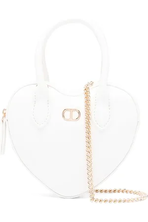 Twin-Set Heart-shape logo-plaque bag