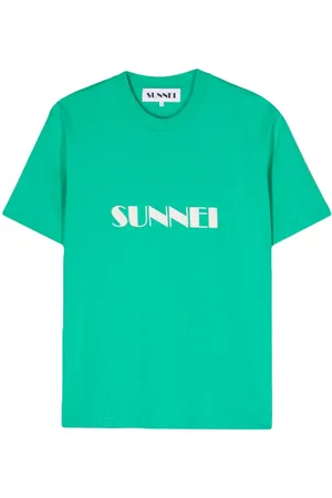 SUNNEI Logo-print organic-cotton T-shirt