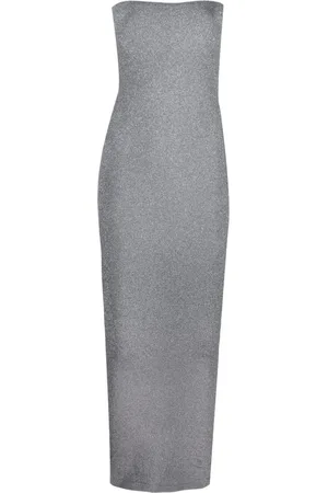 Wolford Lurex strapless maxi dress