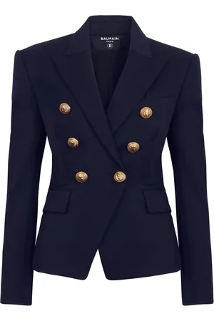 Balmain Double-breasted wool blazer
