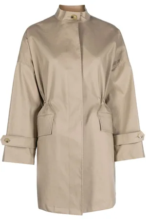 MACKINTOSH Drawstring-waist cotton parka coat