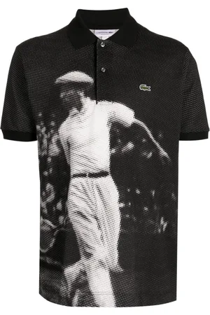 Lacoste René -print polo shirt