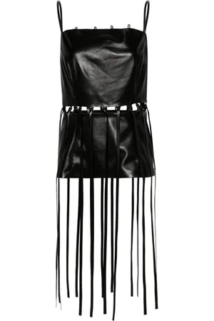 Nanushka Citta peplum-waist top