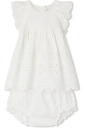 BONPOINT Lulu broderie-anglaise sleeveless dress