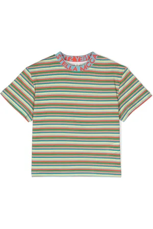 Stella McCartney Striped cotton T-shirt