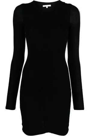 Patrizia Pepe Ruched jersey minidress
