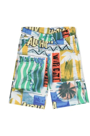 Stella McCartney Graphic-print cotton shorts