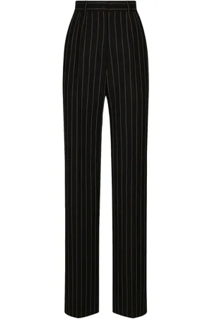 Dolce & Gabbana Striped high-waisted trousers