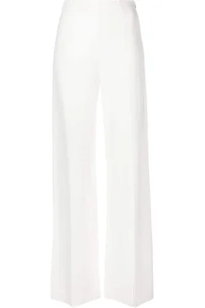 Patrizia Pepe Dart-detail textured palazzo pants