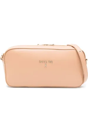 Patrizia Pepe Logo-plaque leather shoulder bag