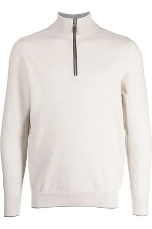 N.PEAL Carnaby half-zip jumper