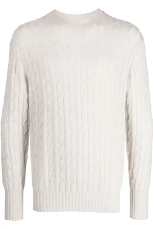 N.PEAL The Thames cable-knit jumper