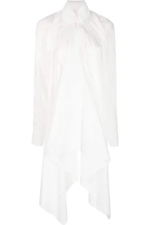 MARC LE BIHAN Asymmetric poplin shirt