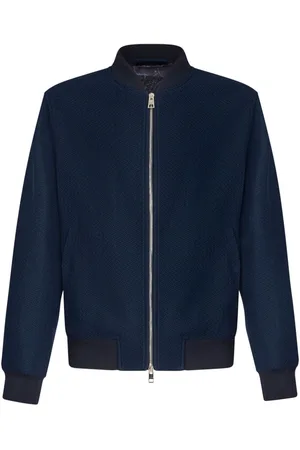 Etro Textured cotton bomber jacket