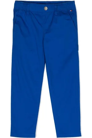 Tommy Hilfiger Elasticated-waist tapered-leg trousers