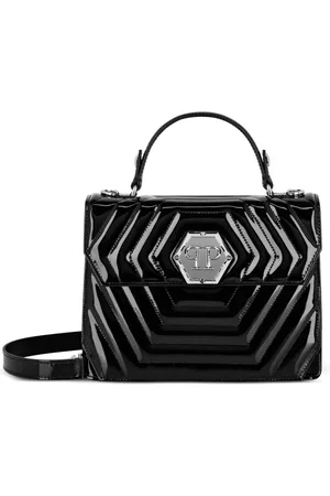 Philipp Plein Hexagon quilted tote bag