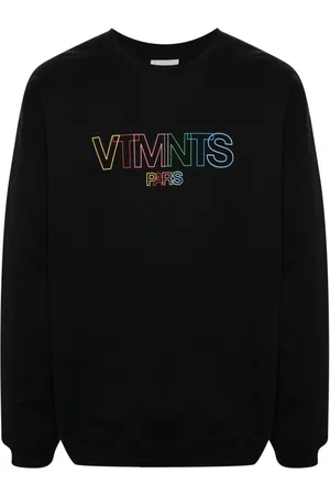 VTMNTS Logo-print crew-neck sweatshirt